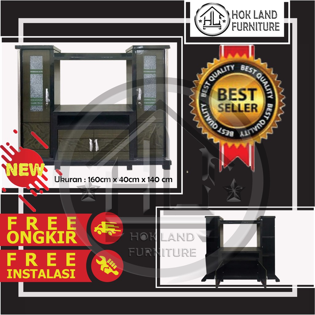 Lemari Tv Meja Tv Buffet Tv Minimalis Murah / Bufet Tv Avanza / Bufet Tv Minimalis Triplek / BA22
