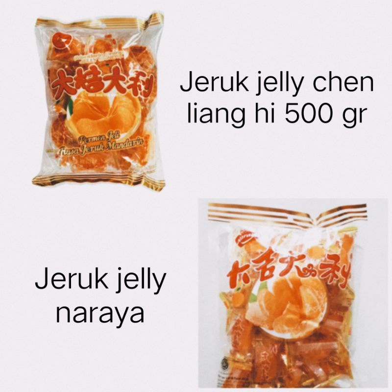 

jeruk jelly 500 gr naraya/permen jeruk jelly 500 gr