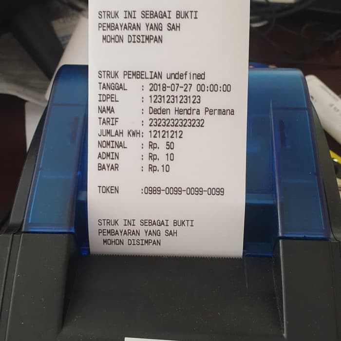 OKAY DIGIT UP DT 58D OK 58D Bluetooth Printer Bukukas thermal kasirPrinter thermal