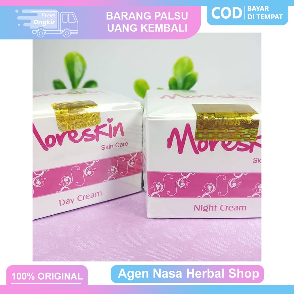 CREAM PENCERAH - CREAM GLOWING - CREAM SIANG - MORESKIN CREAM SIANG - SCP