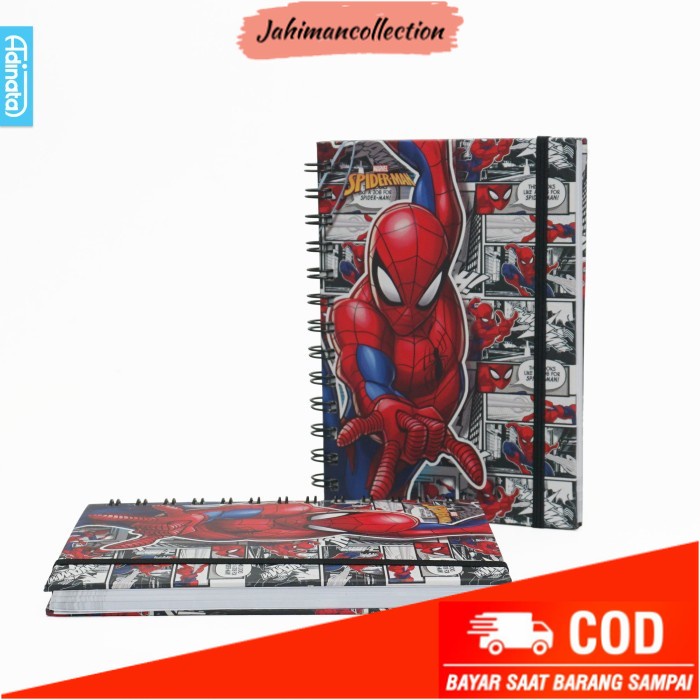 

✨ BISA COD ✨ Spiderman B6 Notebook 2123-4844