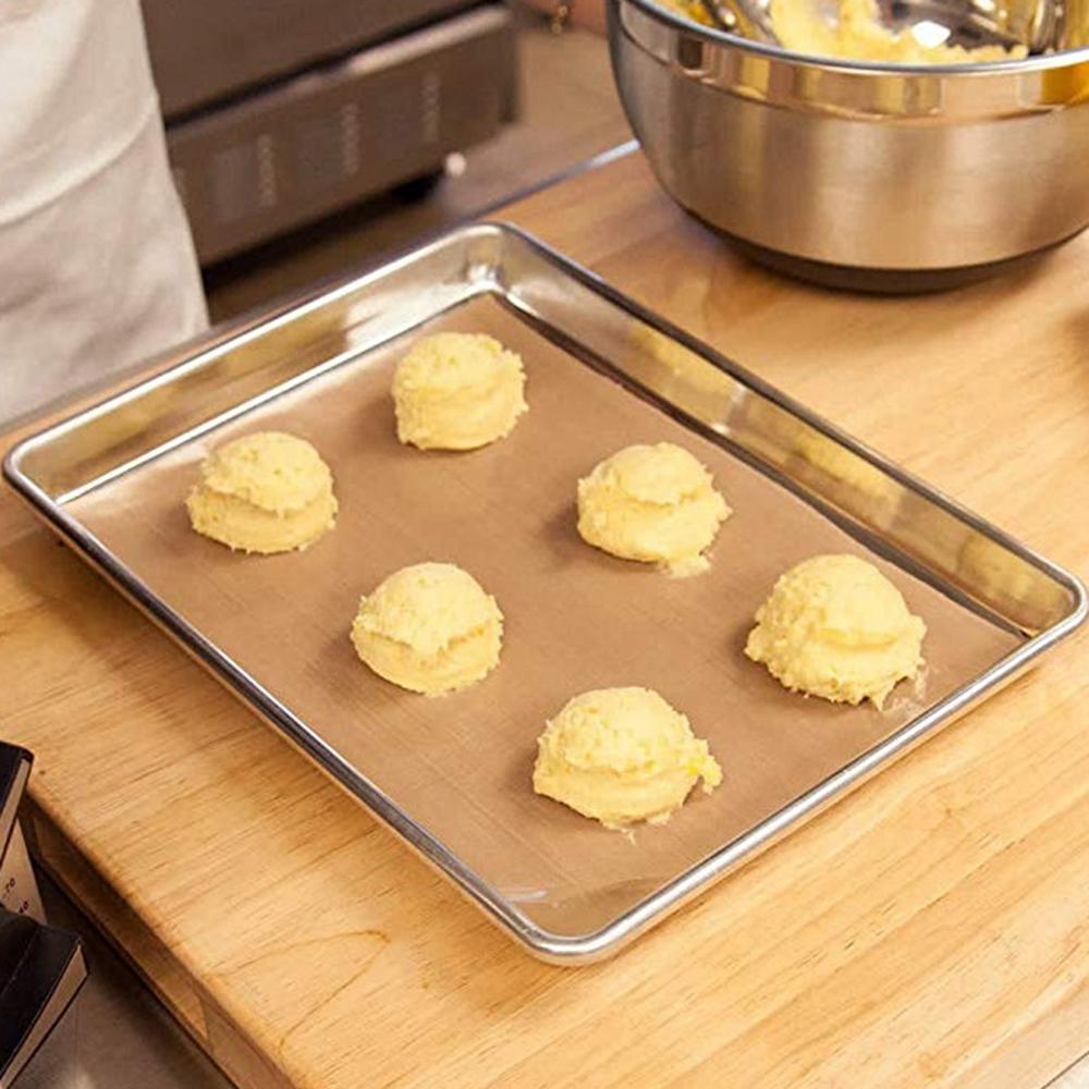 Nickolas1 Loyang Cetakan Kue Kering Stainless Steel Mudah Bersih Peralatan Masak Home Dishes Bake Pan