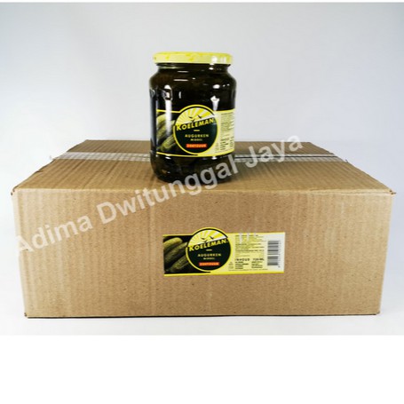 Acar Mentimun / Dill Gerkins Pickels Koeleman 12x720 gr - Karton