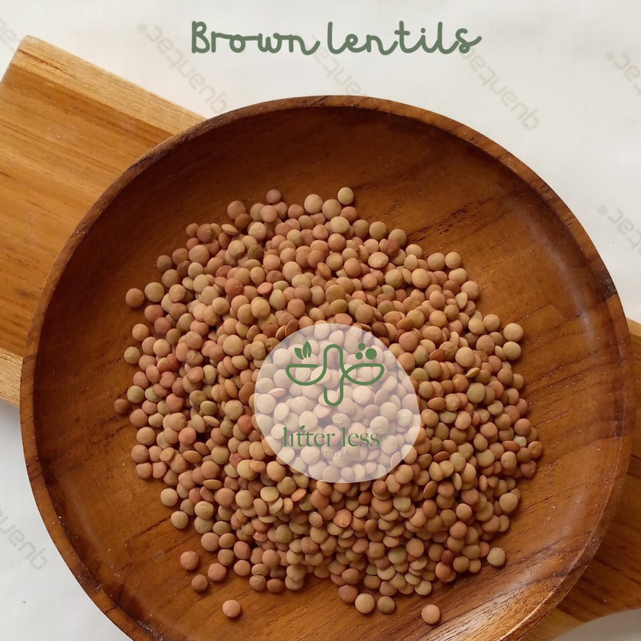 

Brown Lentils (Zero Waste / No Plastic Packaging)