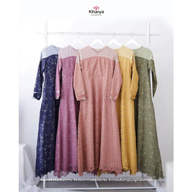 (KHAIYA) ELMIRA GAMIS BROKADE FULL