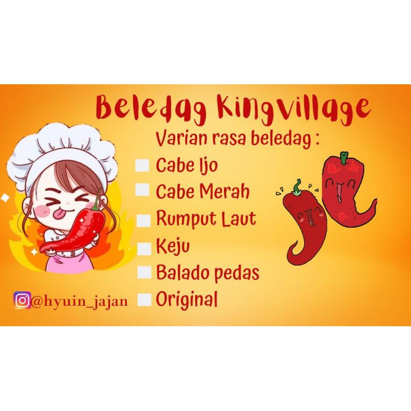 

Beledag Kingvillage/Keripik Kaca Kiloan terenak