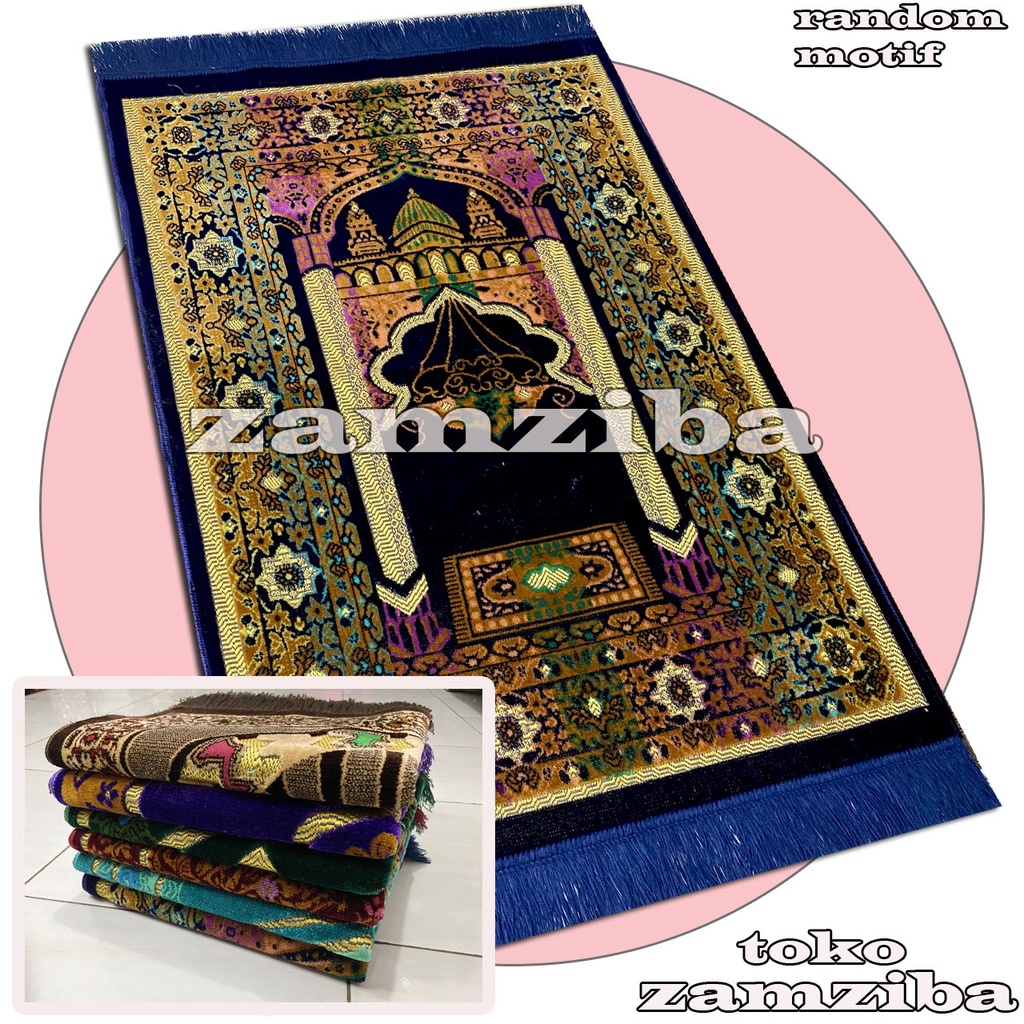 Sajadah turky motif grosir termurah