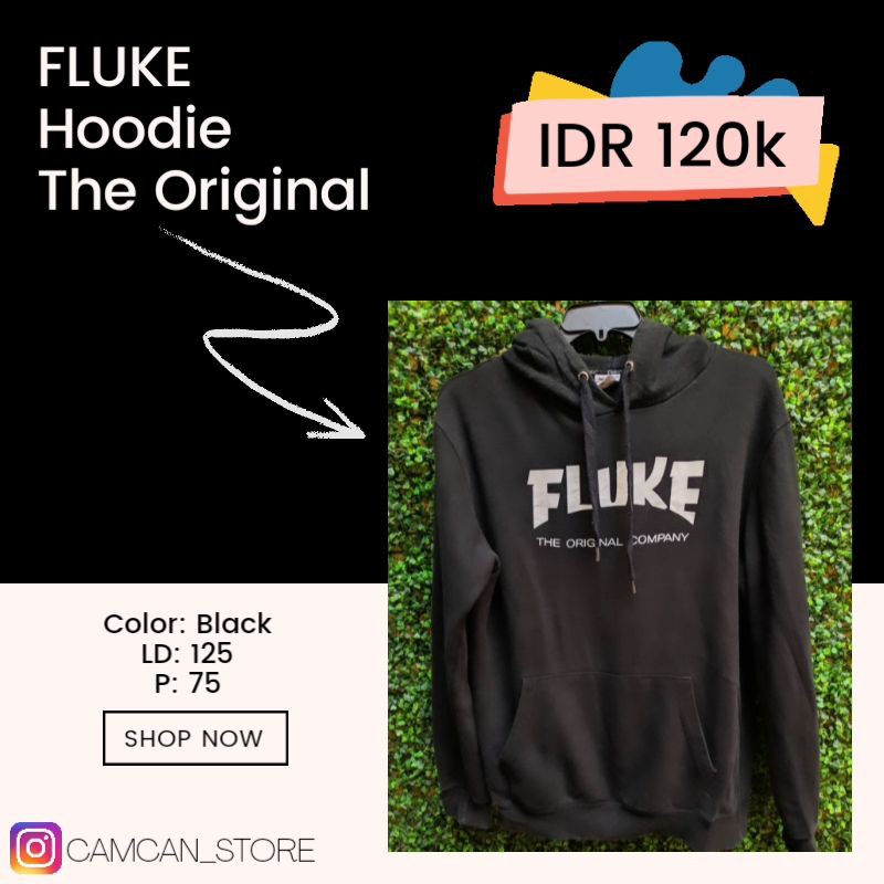 Fluke Hoodie The Original (UNISEX)