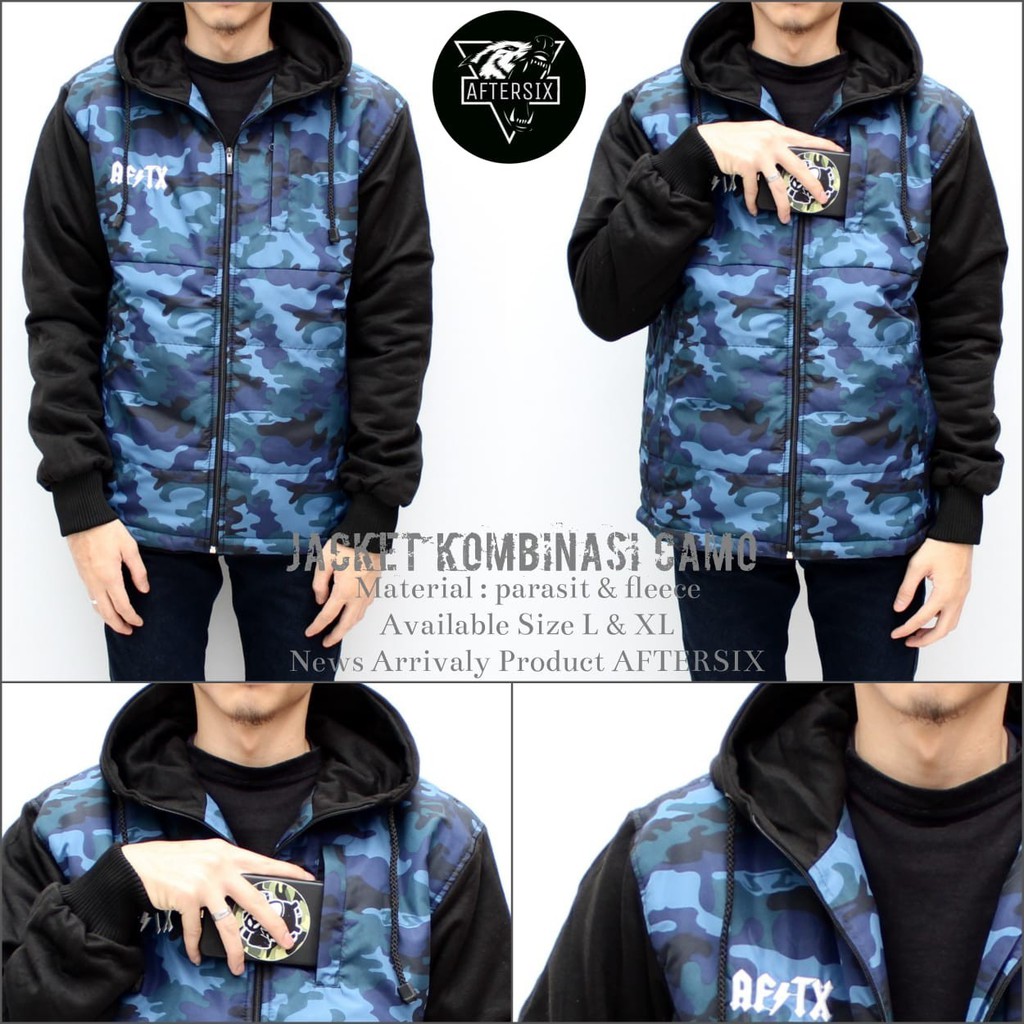 TERBARU !! JAKET CAMO COMBINASI/ JAKET PRIA TERMURAH!!