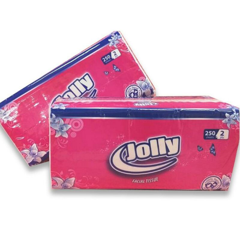 Jual Jolly Tissue Jolly 250 Sheet 2 Ply Facial Tissue Tissue