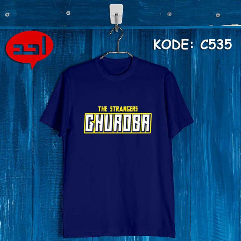 Ahadstoreofficial - The Strangers Ghuroba - Cotton Combed 30s - Kaos Sunnah - Kaos Hijrah - C535