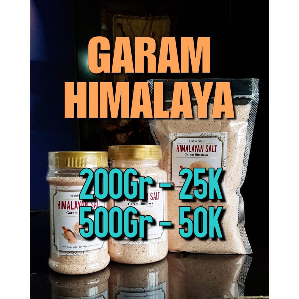 

Himalayan Pink Salt Premium | Garam Himalaya Premium Original