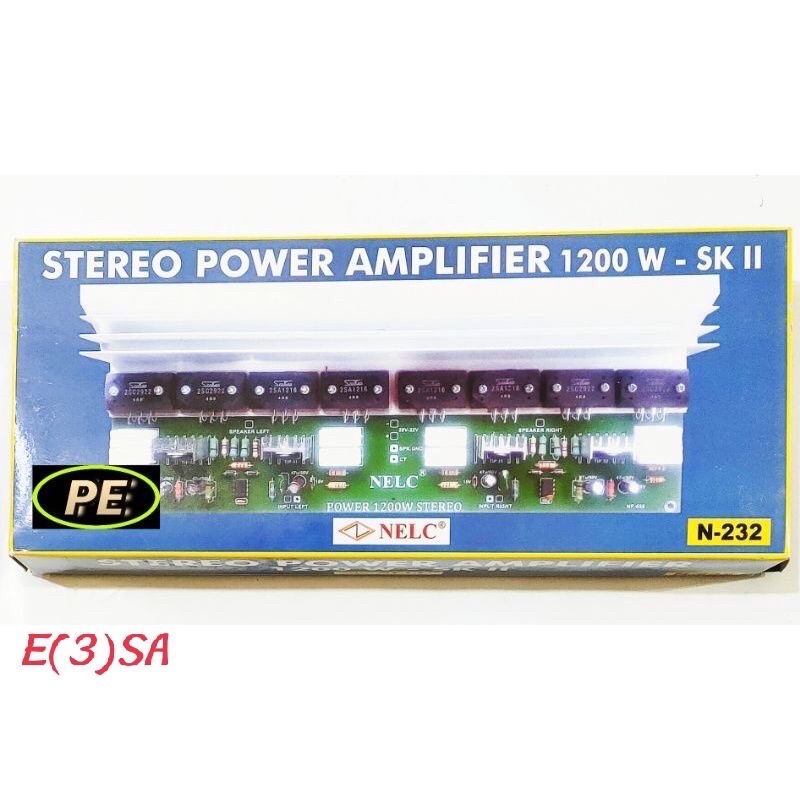 KIT POWER SANKEN II 1200W STEREO SANKEN 2 - 4 SET TR FINAL SANKEN 2 1200 WATT W NELC PLUS PENDINGIN 