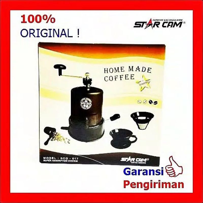 GILINGAN KOPI Starcam ,  SCG  017  ,  Star Cam, Destec, Manual , Gilingan Kopi , Coffe Grinder