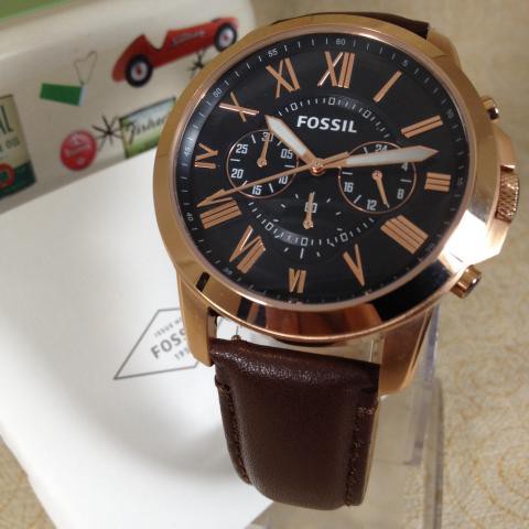 Fossil FS5068 Brown Rosegold 45mm ERK