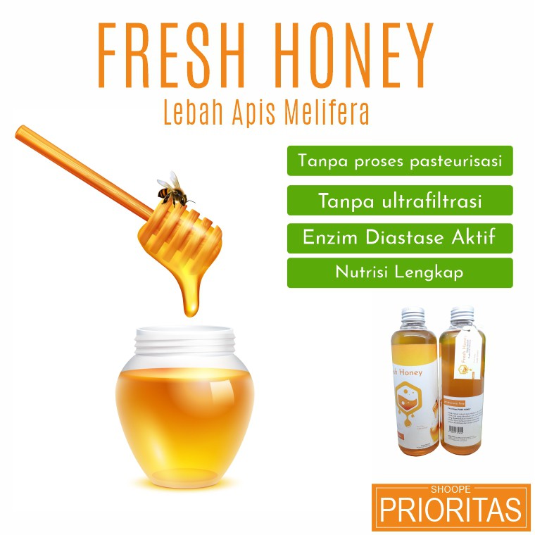 Healty Fresh Madu Murni Lebah Apis Melifera | Fresh Honey