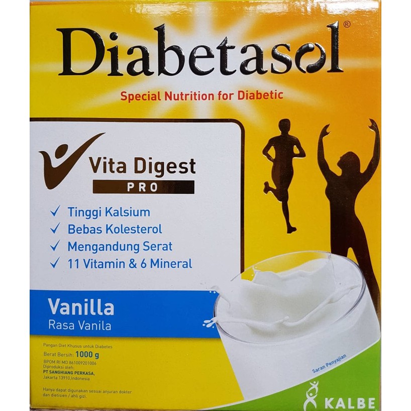 

DIABETASOL VANILA 1000 GR