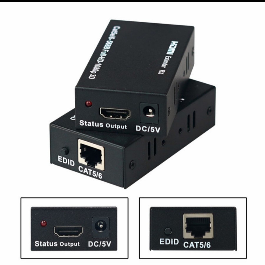 HDMI Extender Max 60M over Kabel Lan RJ45