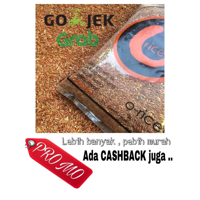 

978EqW Beras Merah Organik 5Kg WQ0112