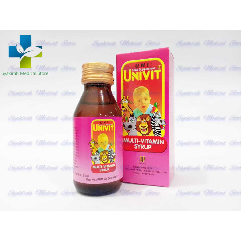 Original Univit Syrup 60 ml / Multivitamin Anak Sirup