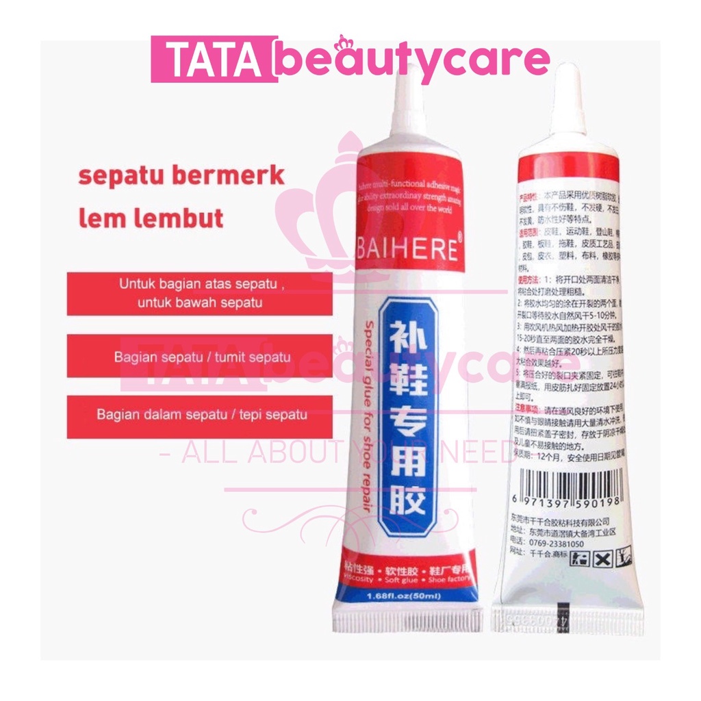 

[150gr] T676 | Lem Sepatu Lem Perbaikan Sepatu Kuat Tahan Air 50ml Lem Penambal Penguat Sepatu