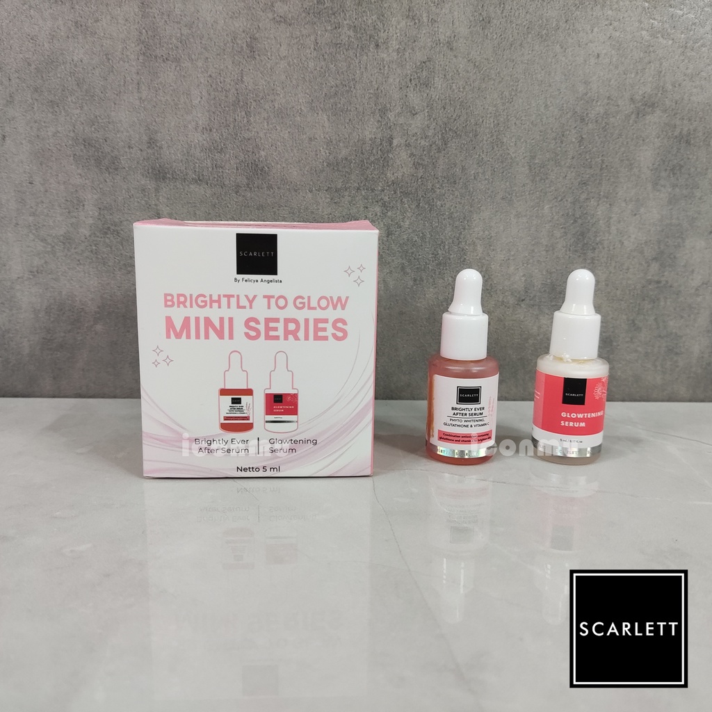 Scarlett Mini Series Serum Acne to Glow &amp; Brightly to Glow