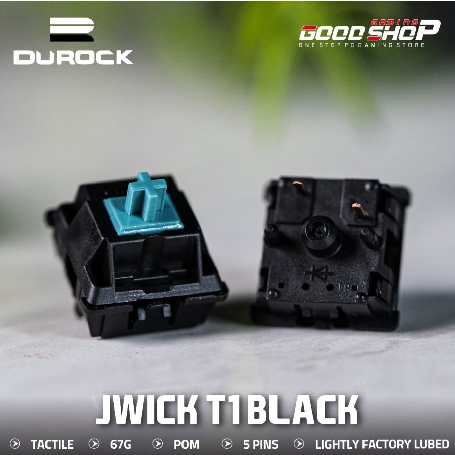 Durock Jwick Tactile T1 Black - Keyboard Switch