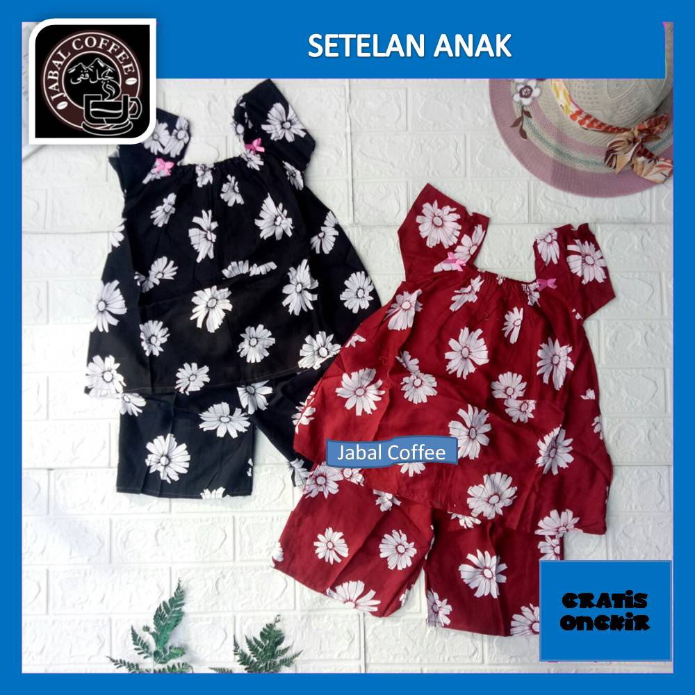 Setelan Daster Anak Perempuan / Setelan Dress Anak 1 - 5 Tahun / Daster Anak Tie Dye Cewek 1 Tahun 01