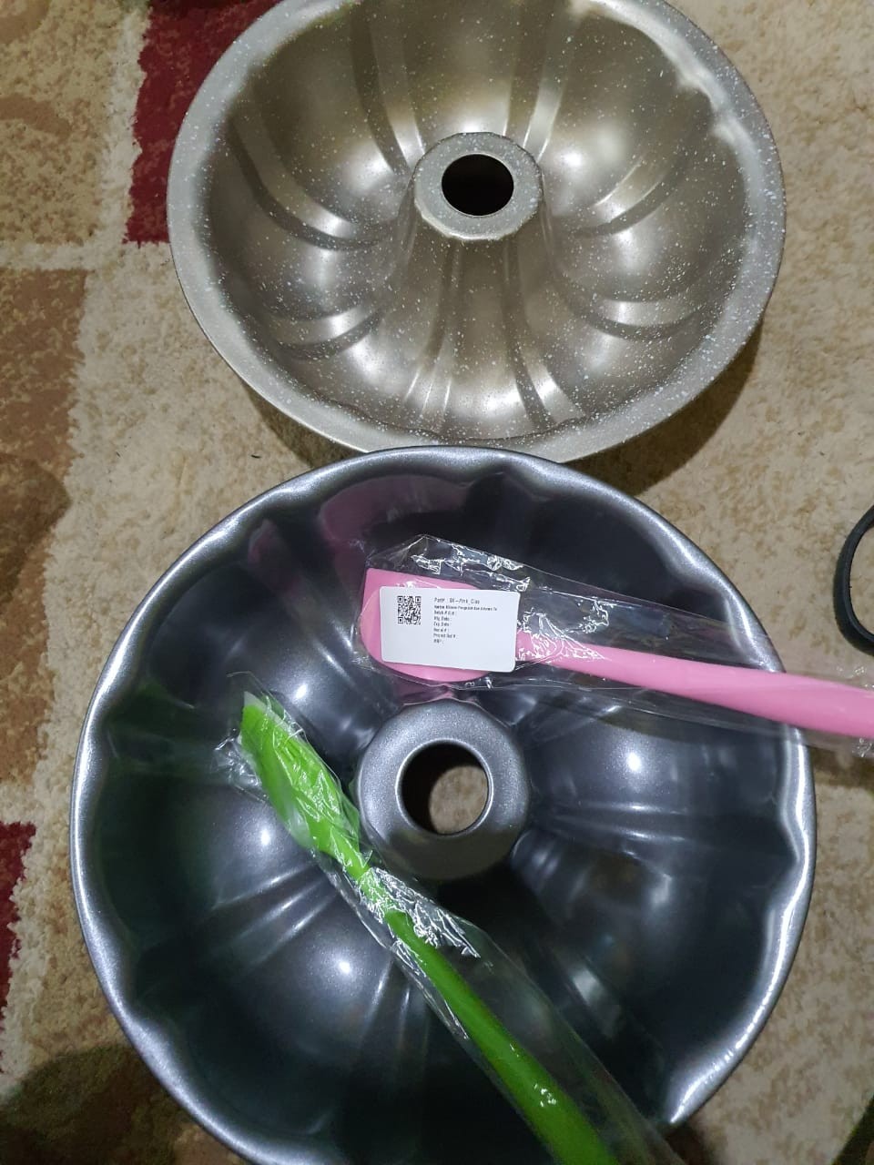 Spatula Silicone Pengaduk Kue Adonan Tahan Panas Spatula Kue