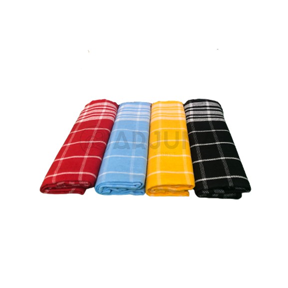 Serbet Dapur Lap Kain Katun Warna 12 pcs (1 Lusin)