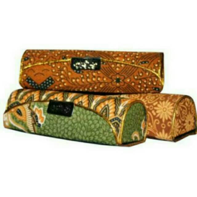 

Souvenir tempat lipstik batik bks plastik