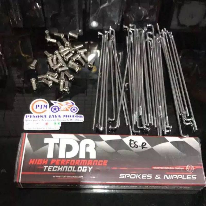 Jari Jari TDR Crome Original Ukuran Lengkap Ring 14,17,18