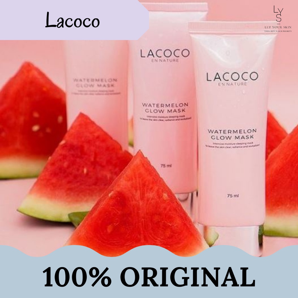 LACOCO Watermelon Glow Mask 10ml 75ml