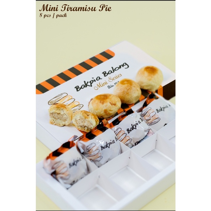 

Bakpia Mini Tiramisu / Daging by Bakpia Balong (Available by PO)