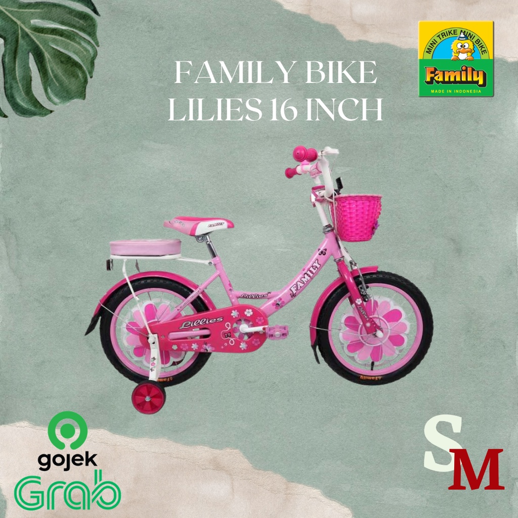 FAMILY BIKE LILIES 16 INCH SEPEDA ANAK