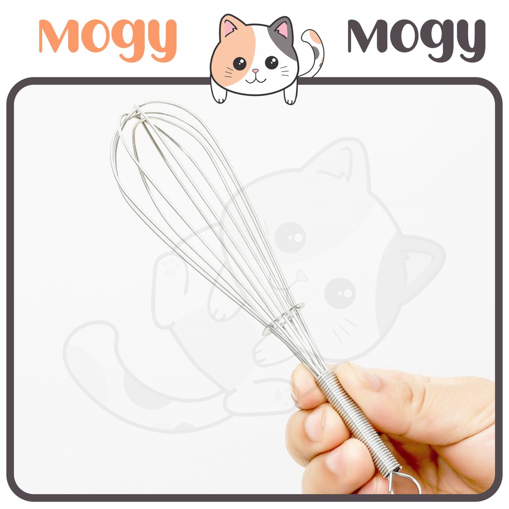 MOGYMOGY HL0100 Pengocok Telur Alat Kocok Adonan Hand Mixer Whisker Stainless