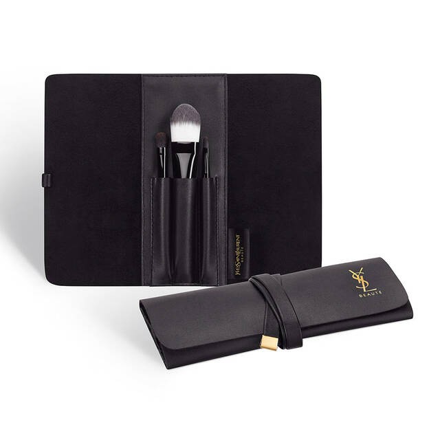 YSL Brush Set kuas makeup travel kit mini size