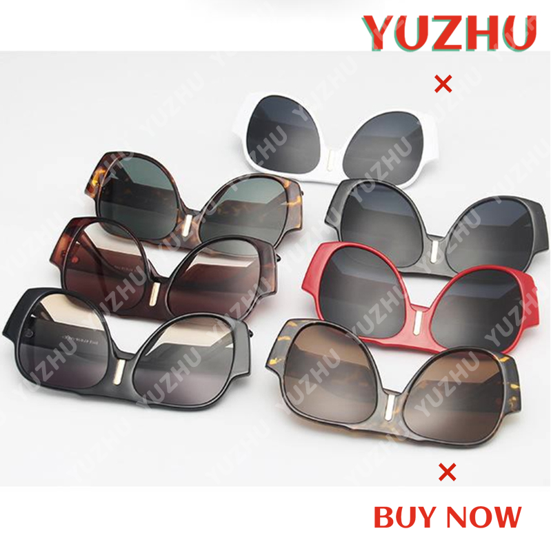 【YUZHU】COD Kacamata Wide-leg Western Fashion Aviator Hip-hop Lucu