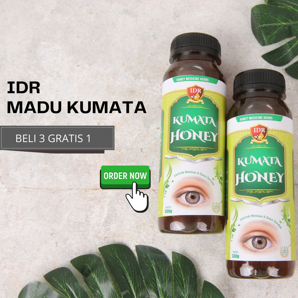 IDR Madu Kumata  Obat Trakoma  330 gram