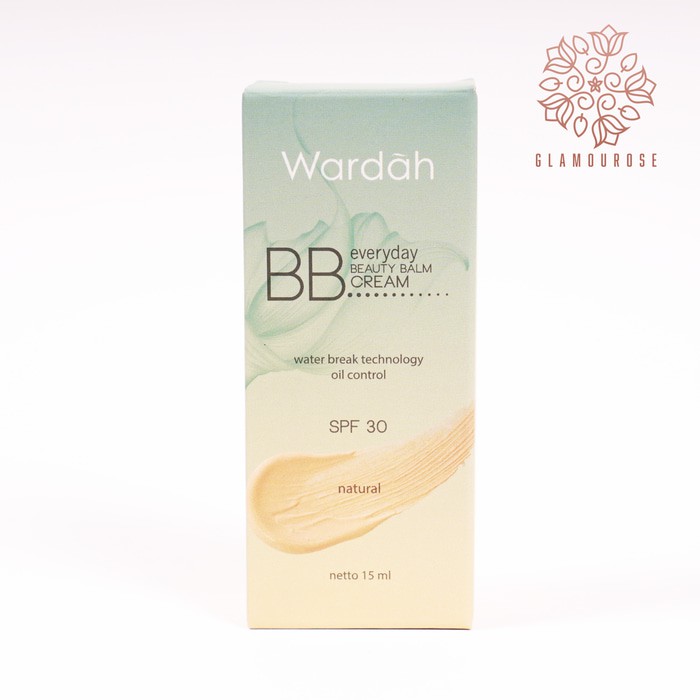 ❤️Glamouroseshop❤️ Wardah BB Everyday Beauty Balm Cream SPF 30 15 mL