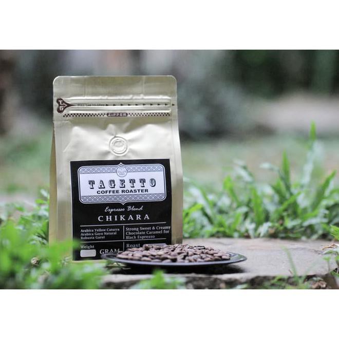 

Itug Kopi Espresso Chikara 1Kg Biji / Bubuk Tagetto Coffee Blend - Biji Kopi Farx