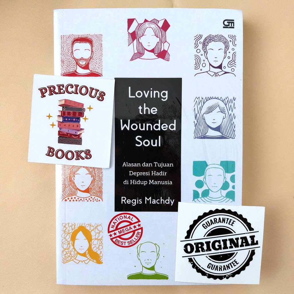 Loving Wounded Soul - Alasan dan Tujuan Depresi Hadir di Hidup Manusia - Buku Gramedia Original - Re