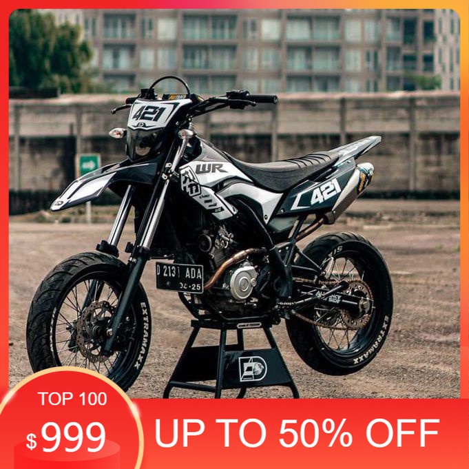 DECAL WR PUTIH HITAM FULL BODY