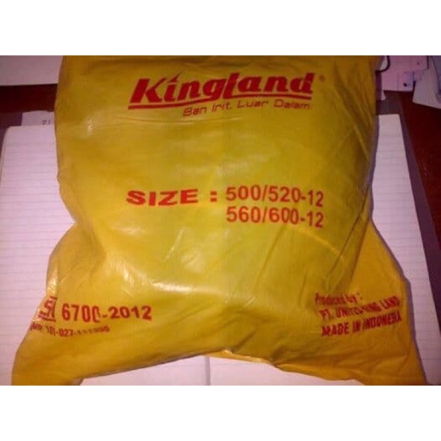 Ban Dalam Mobil Kingland 500/520/560/600 Velg Ring 12