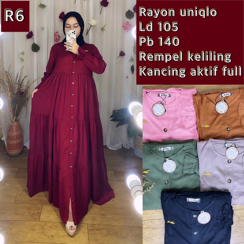 GAMIS RAYON TWILL FRILLA COLECTION