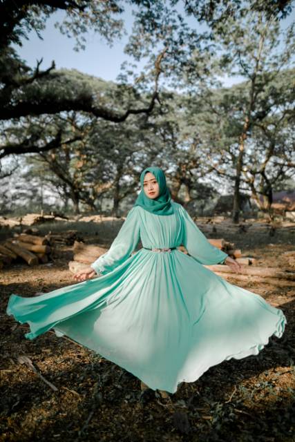 HELMA DRESS BYGIAGIO gaun kondangan dress akad simple gaun wedding pernikahan baju muslim putih gaun lamaran elegan pakaian wanita pesta elegan fashion korea dres lebaran cantik anggun mewah nyaman gaun vintage fashion dress bahan ceruty baby doll furing