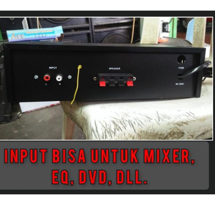 Dapatkan Diskon Hingga Power Amplifier Rakitan 5 A Amper Subwofer Bluetoth Karaoke [ad -531]