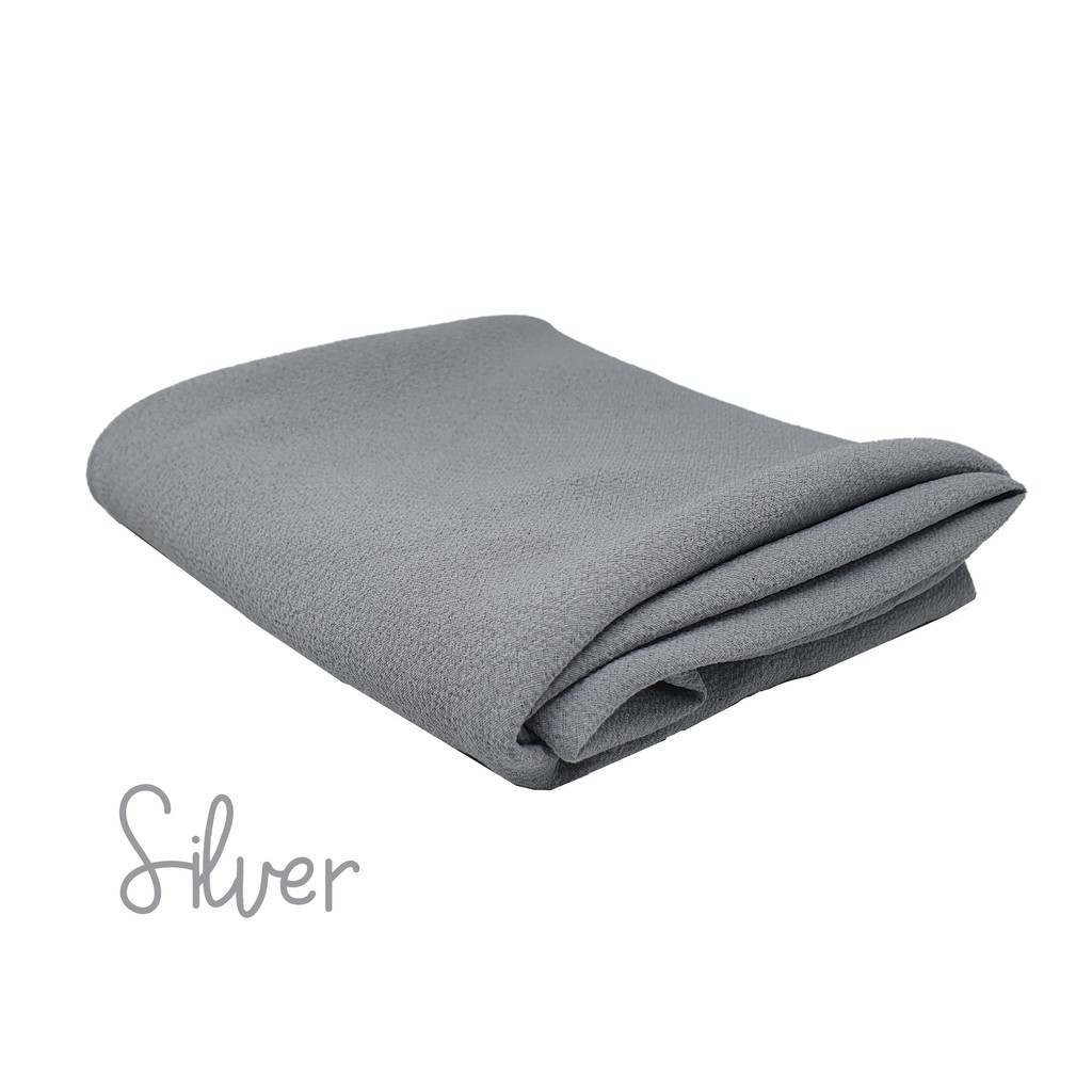 Hijab bergo maryam Diamond jilbab instant tali hijab kerudung mariam-SILVER