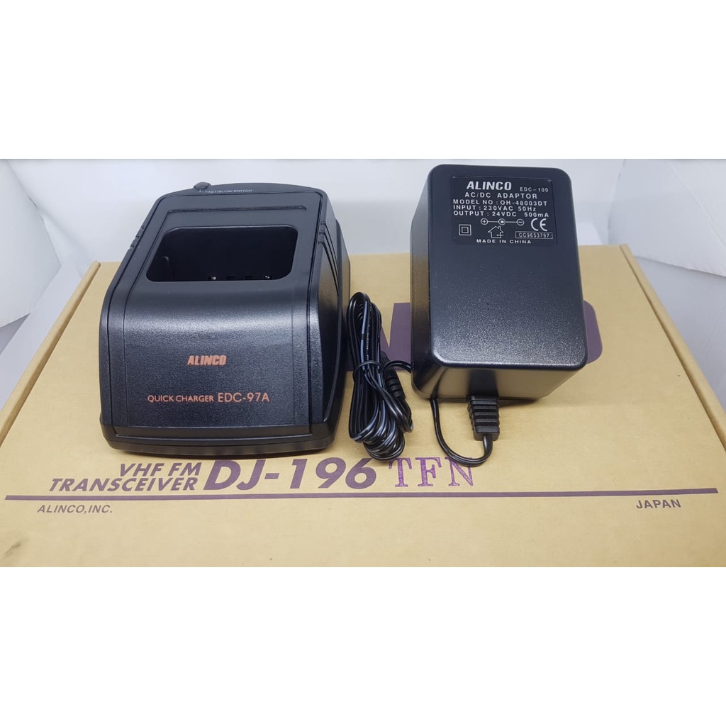 CHARGER HT ALINCO DJ-195 DAN DJ-196 ORIGINAL