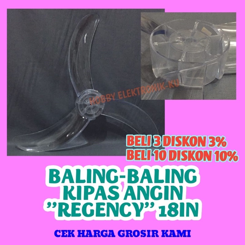 BALING BALING KIPAS ANGIN REGENCY 18IN TEBAL